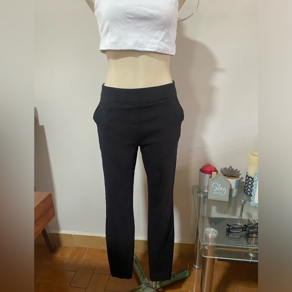 Maurices Black Straight Leg Dress Pants